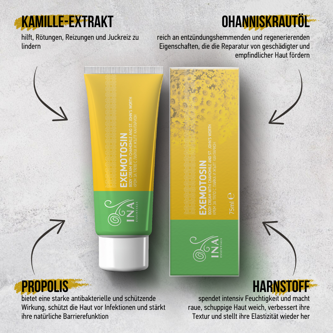 Kaufen Sie 2 Cremes gegen Schuppenflechte, Ekzeme oder gereizte Haut und erhalten Sie 2 Hydrobiotic Kamille und Melisse gratis