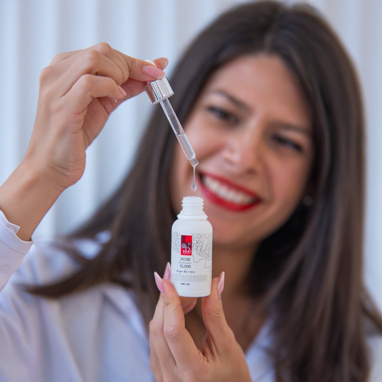Intensives Anti-Aging-Gesichtsserum mit Bio-Rosenöl – Rose Elixir