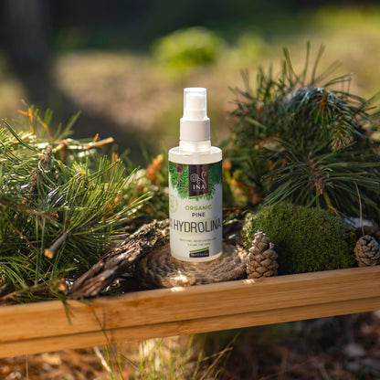 + Geschenk Bio Waldkieferwasser - Hydrolina - Spray für Nagelpilz und stinkende Füße