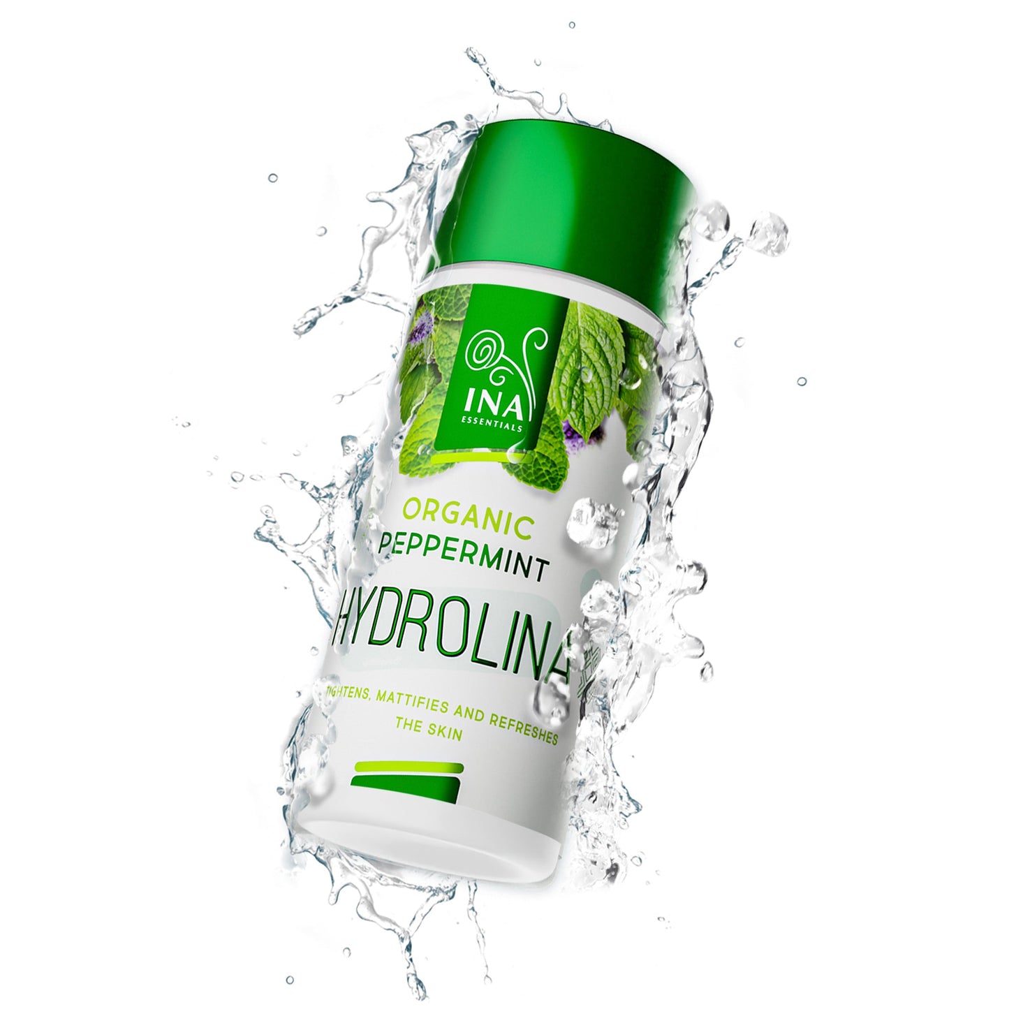 Bio Pfefferminzwasser - Hydrolina für straffe Haut und Matteffekt