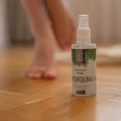 + Geschenk Bio Waldkieferwasser - Hydrolina - Spray für Nagelpilz und stinkende Füße