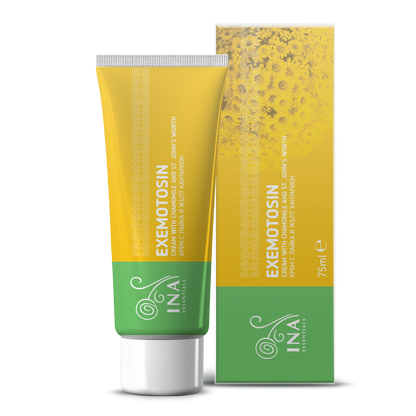 + Geschenk Creme für Psoriasis, Ekzeme und gereizte Haut - mit Johanniskraut, Kamille und Propolis