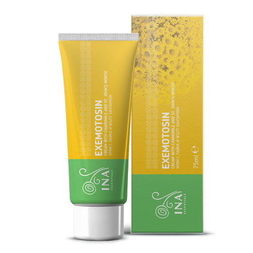 Creme für Schuppenflechte, Ekzeme und gereizte Haut - mit Johanniskraut, Kamille und Propolis
