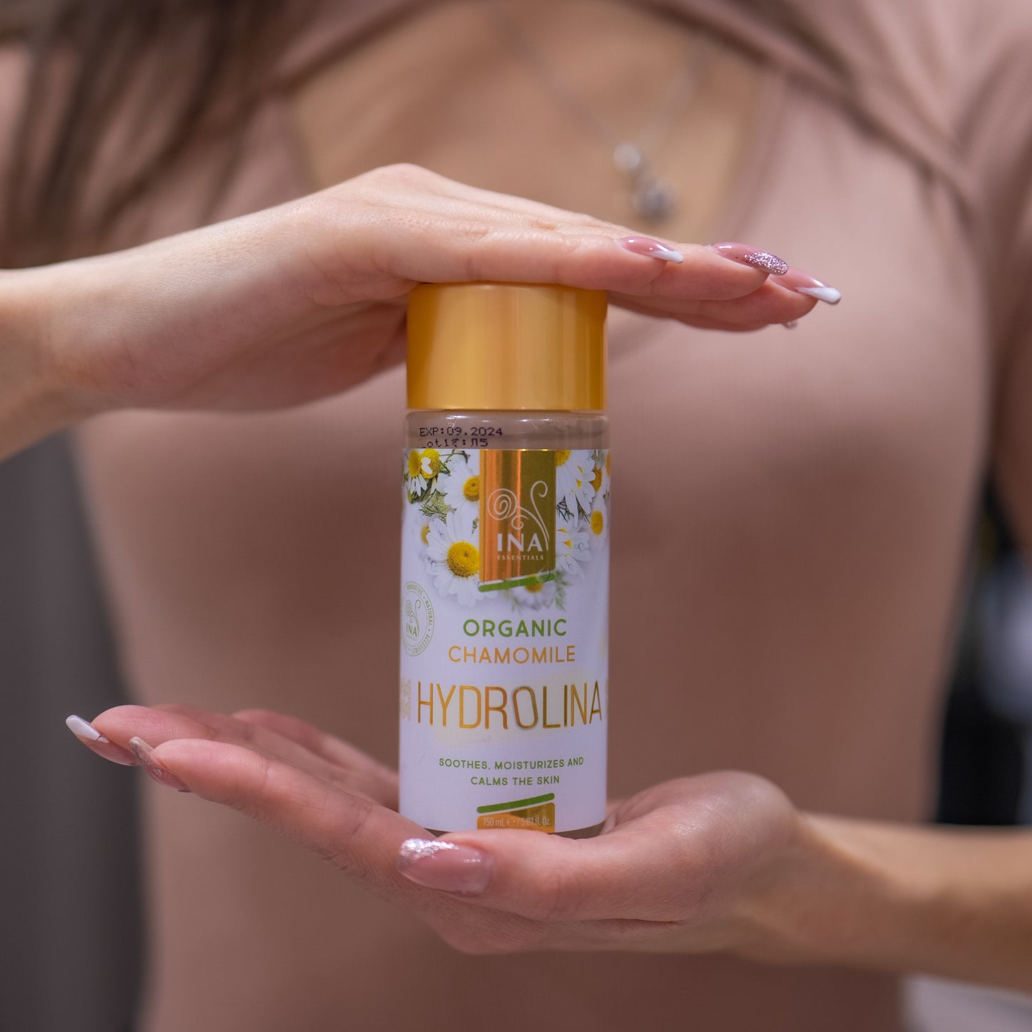 + Geschenk Bio Kamillenwasser - Hydrolina für Ekzeme und gereizte Haut